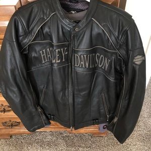 Harley-Davidson leather riding jacket